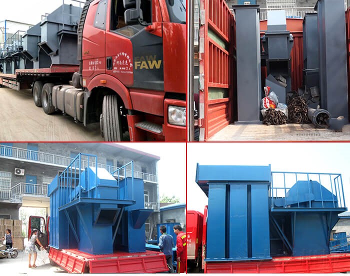 TD、D型斗式提升机发货现场图片